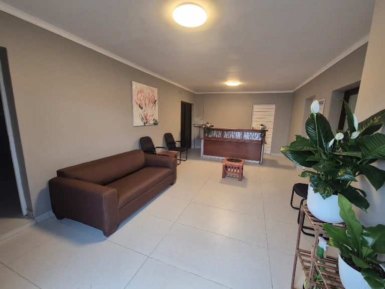 The AMP-INC reception and waiting area